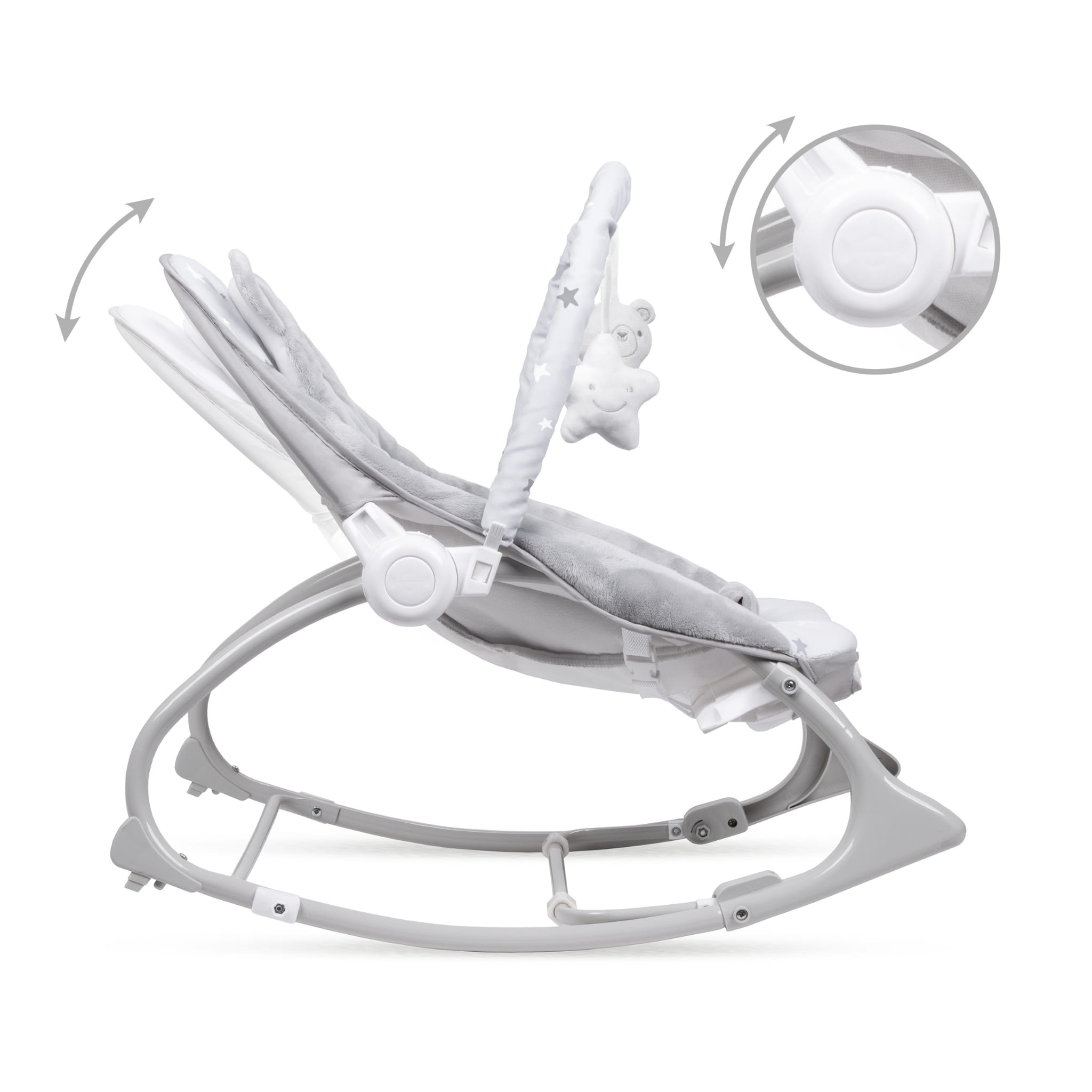 Электрический шезлонг-качалка Kidwell Pino