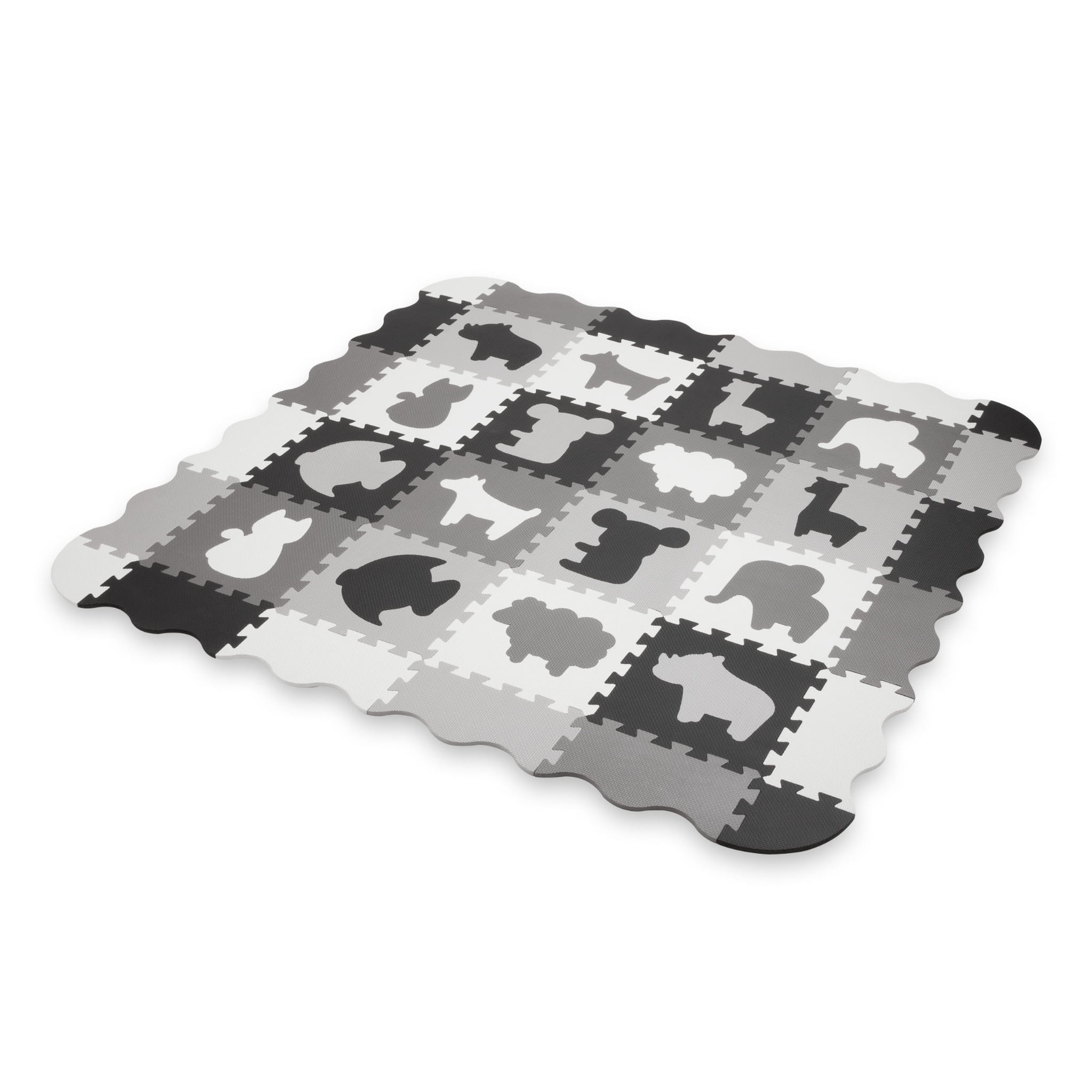 Развивающий коврик-пазл Kidwell Happy Zoo