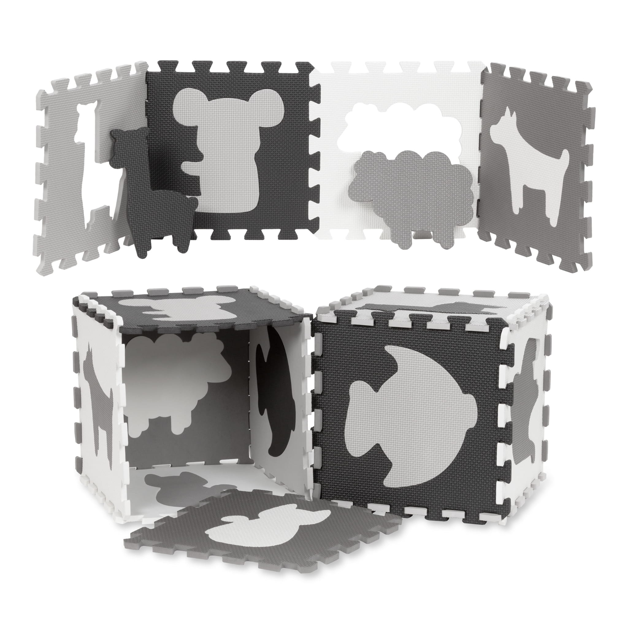 Развивающий коврик-пазл Kidwell Happy Zoo