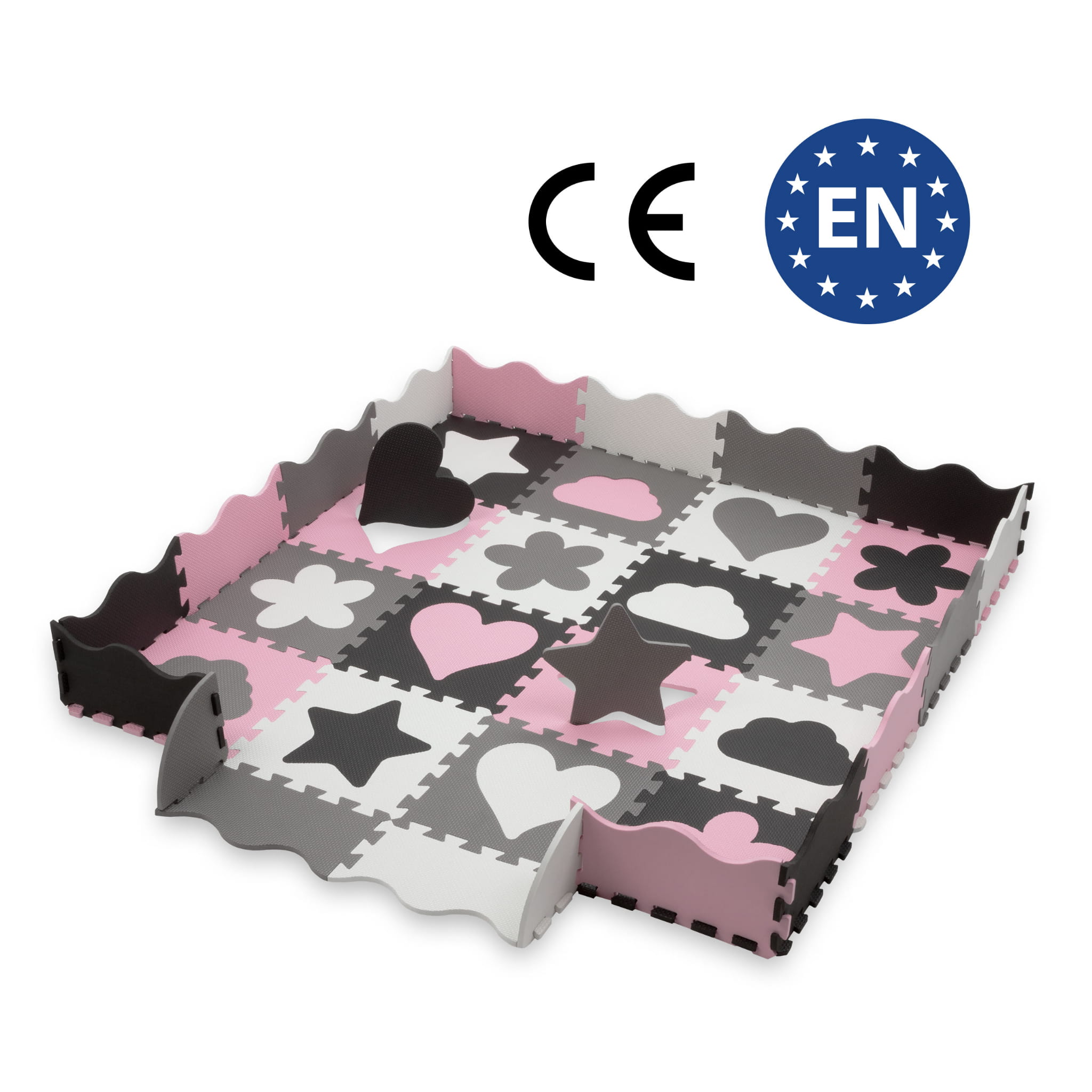 Развивающий коврик-пазл Kidwell Happy Love