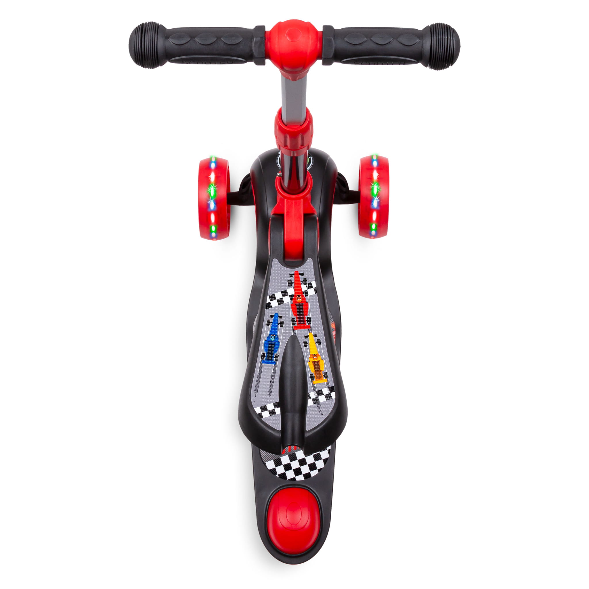 Детский 3-колесный самокат 2 в 1 Kidwell Rimba с седлом