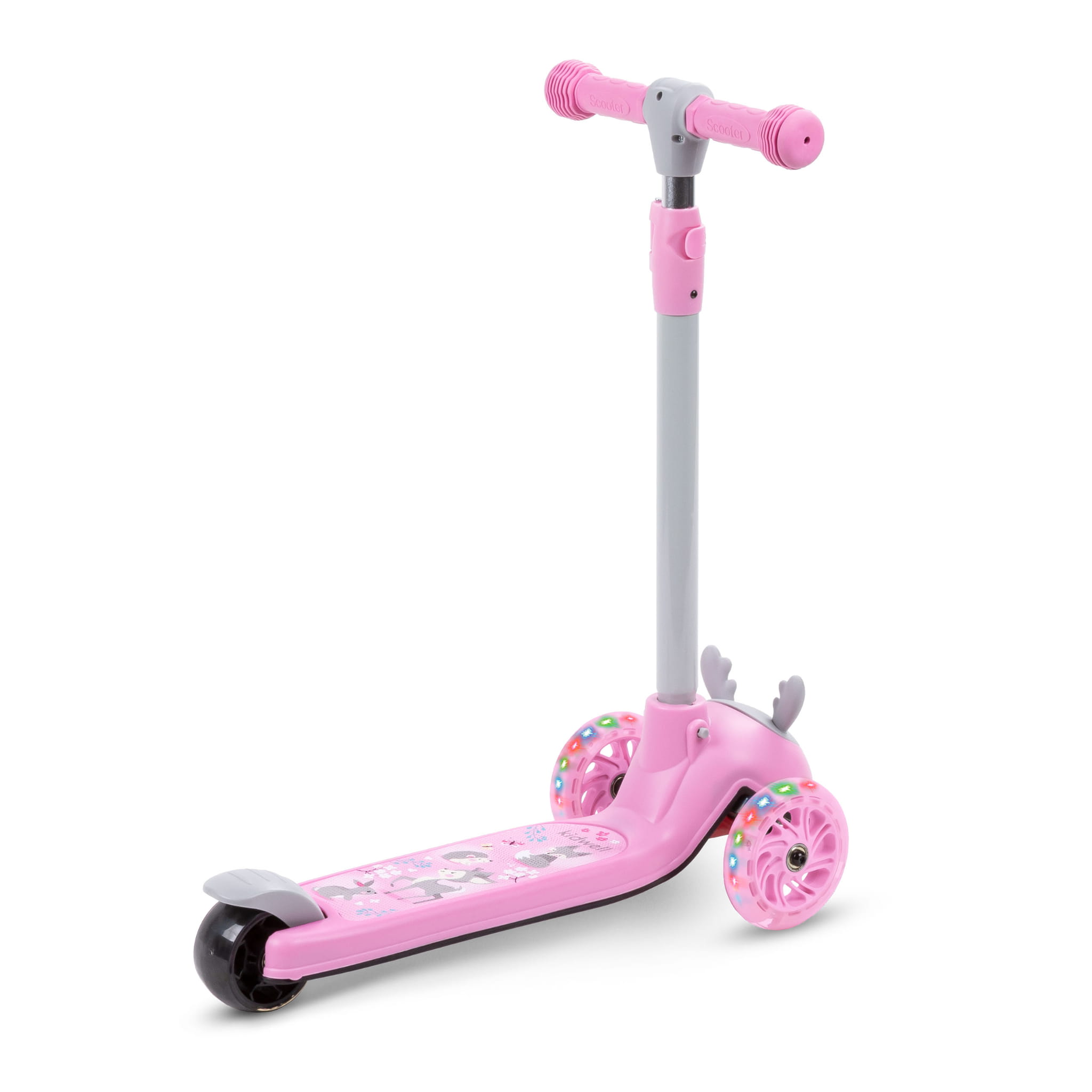 Детский 3-колесный самокат Kidwell Zoocar