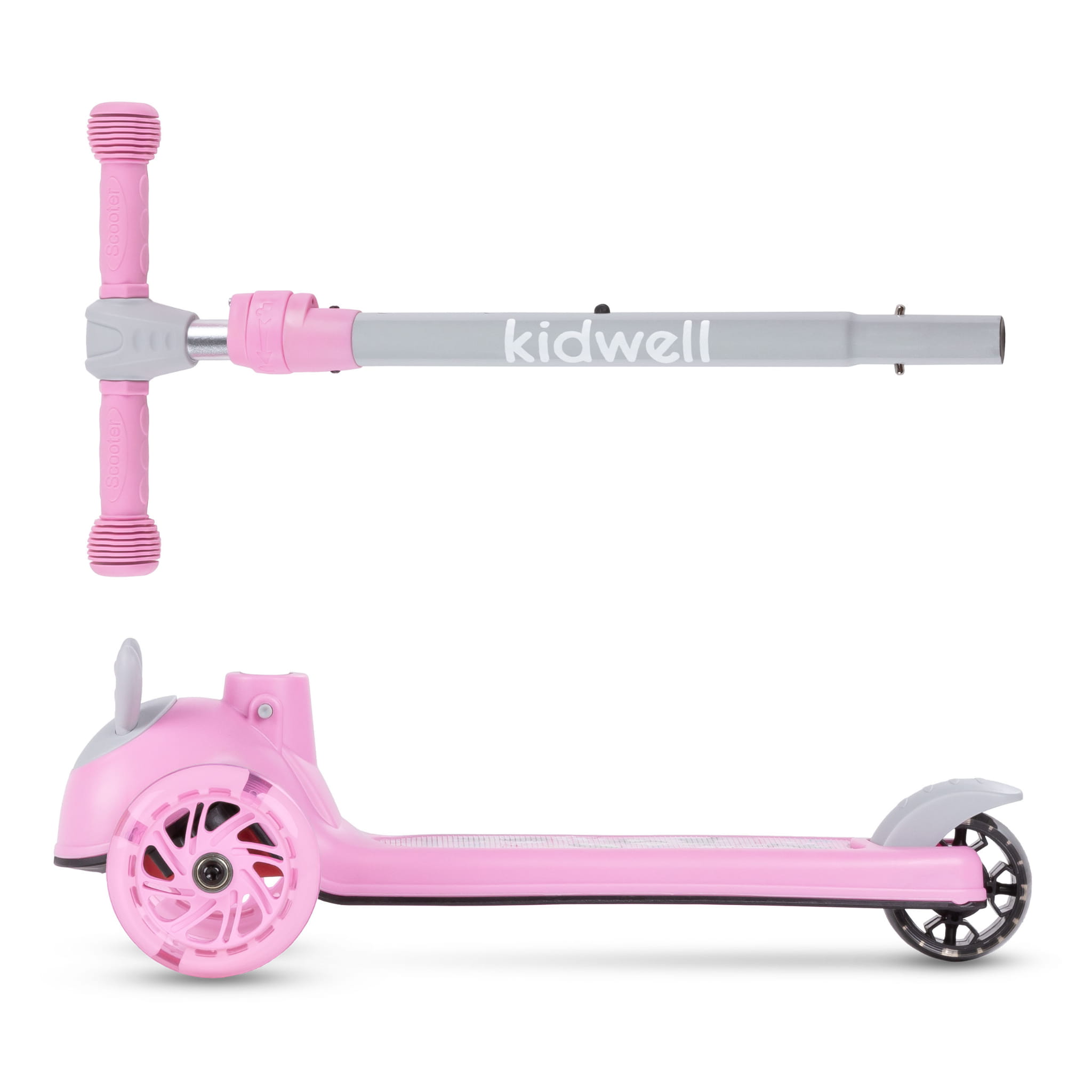 Детский 3-колесный самокат Kidwell Zoocar