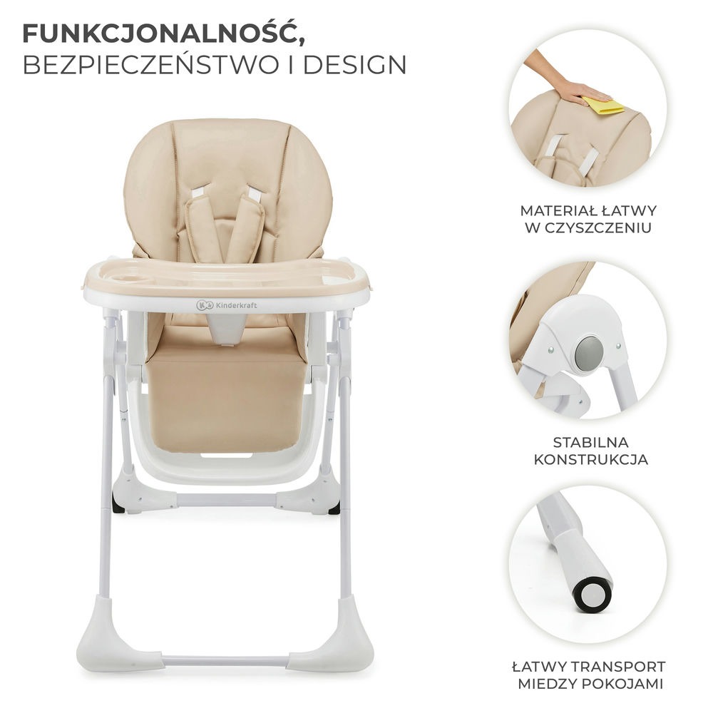 Стульчик для кормления 2 в 1 Kinderkraft Tummie