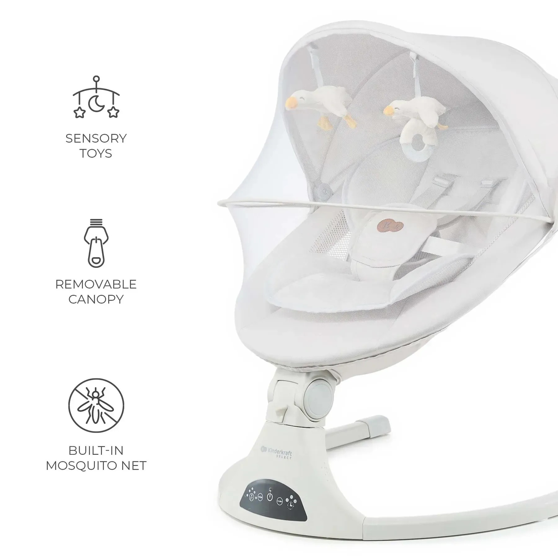 Шезлонг-качалка Kinderkraft Tulsy