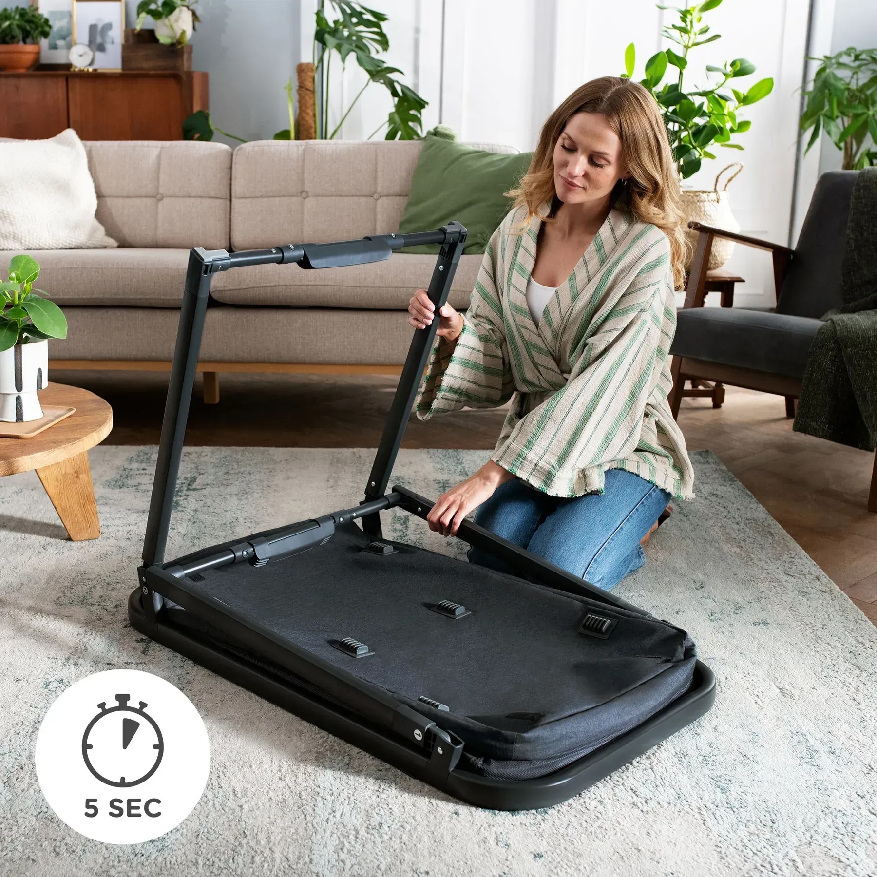 Манеж-кровать 4 в 1 Kinderkraft Sofi Plus