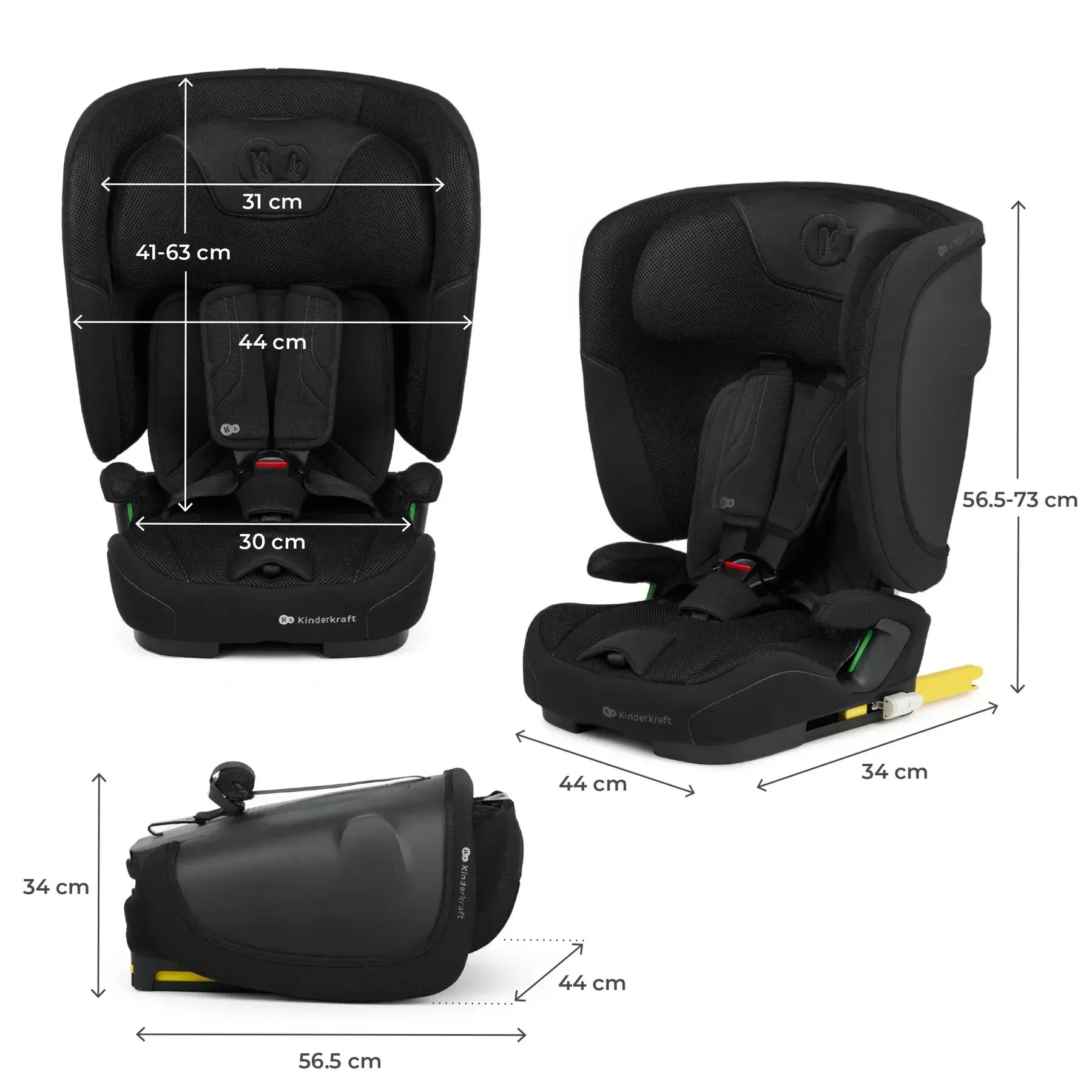 Автокресло Kinderkraft Fix2Go i-Size