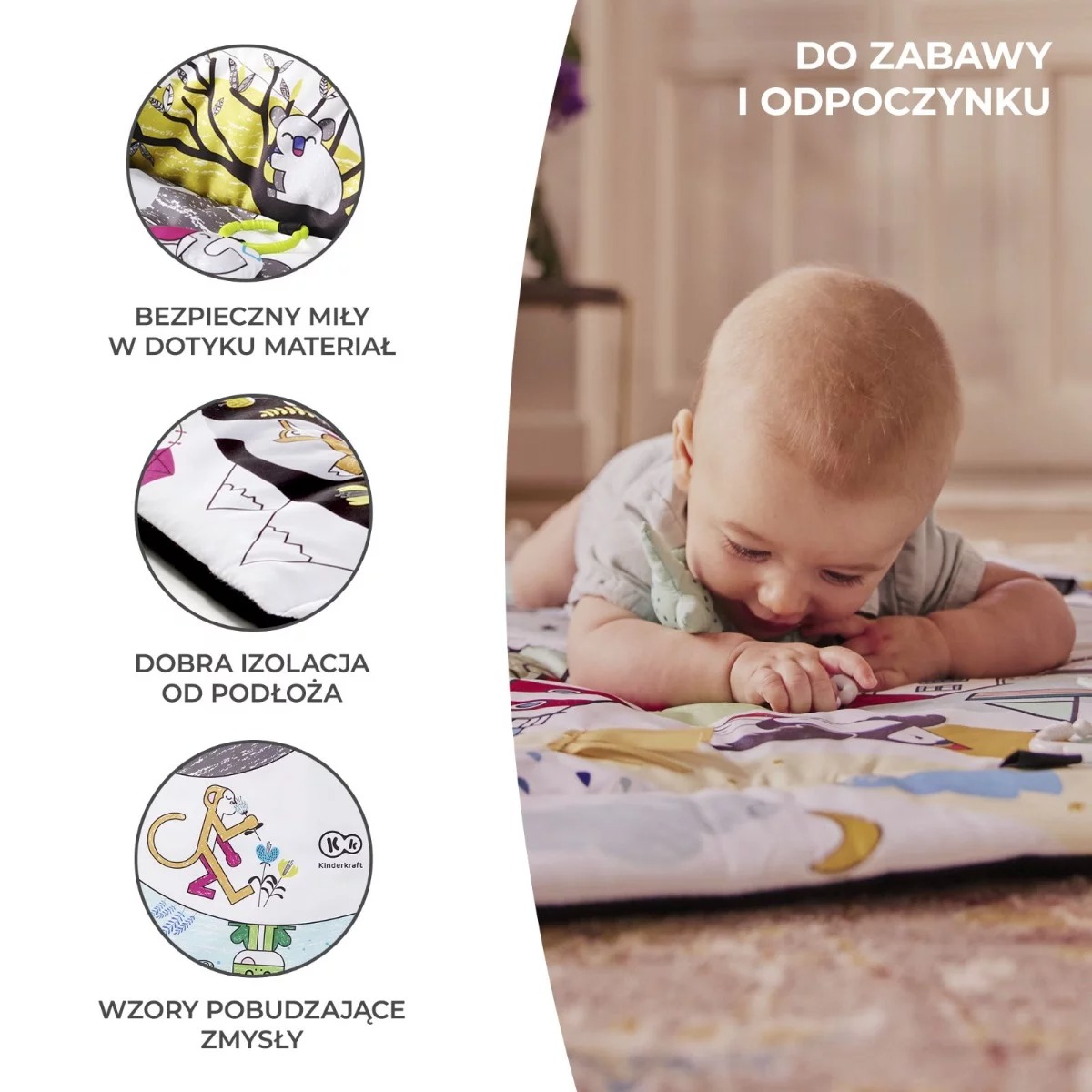 Развивающий коврик - сухой бассейн Kinderkraft SmartPlay