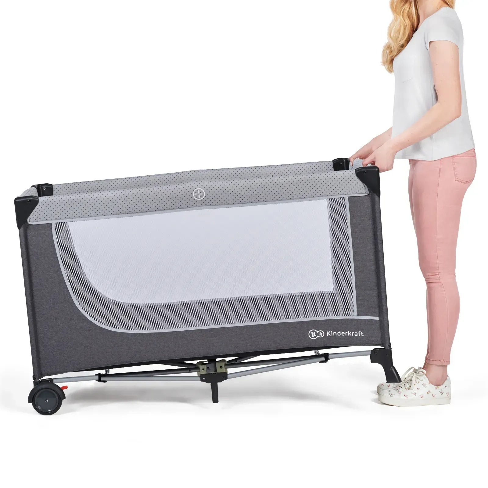 Кровать-манеж Kinderkraft Leody