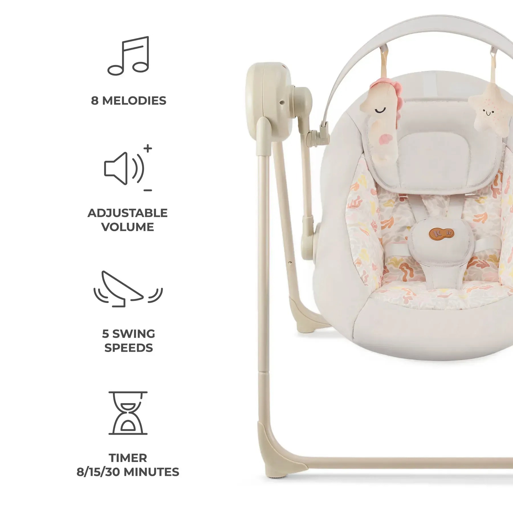 Кресло-качалка Kinderkraft Swingee