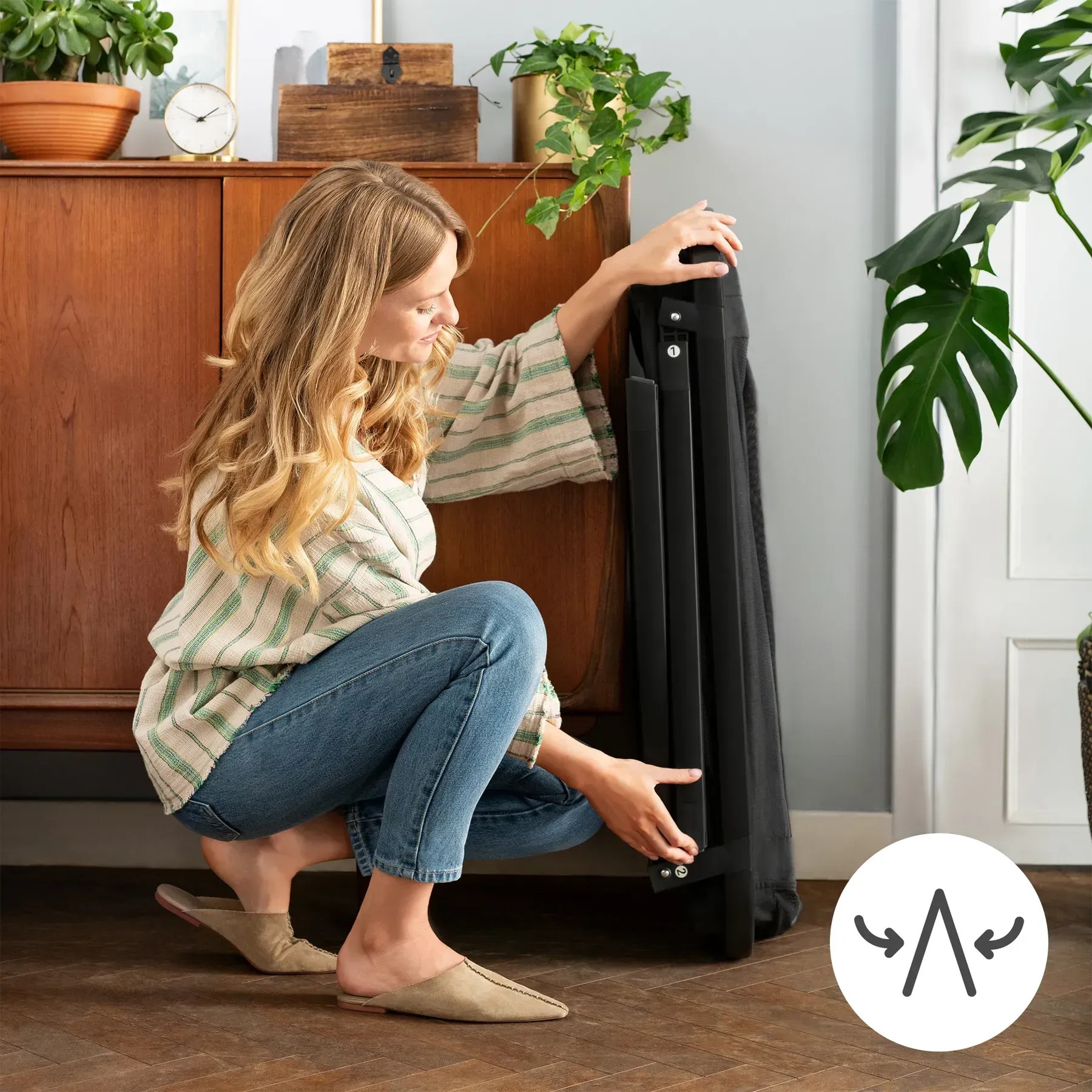 Манеж-кровать 4 в 1 Kinderkraft Sofi Plus