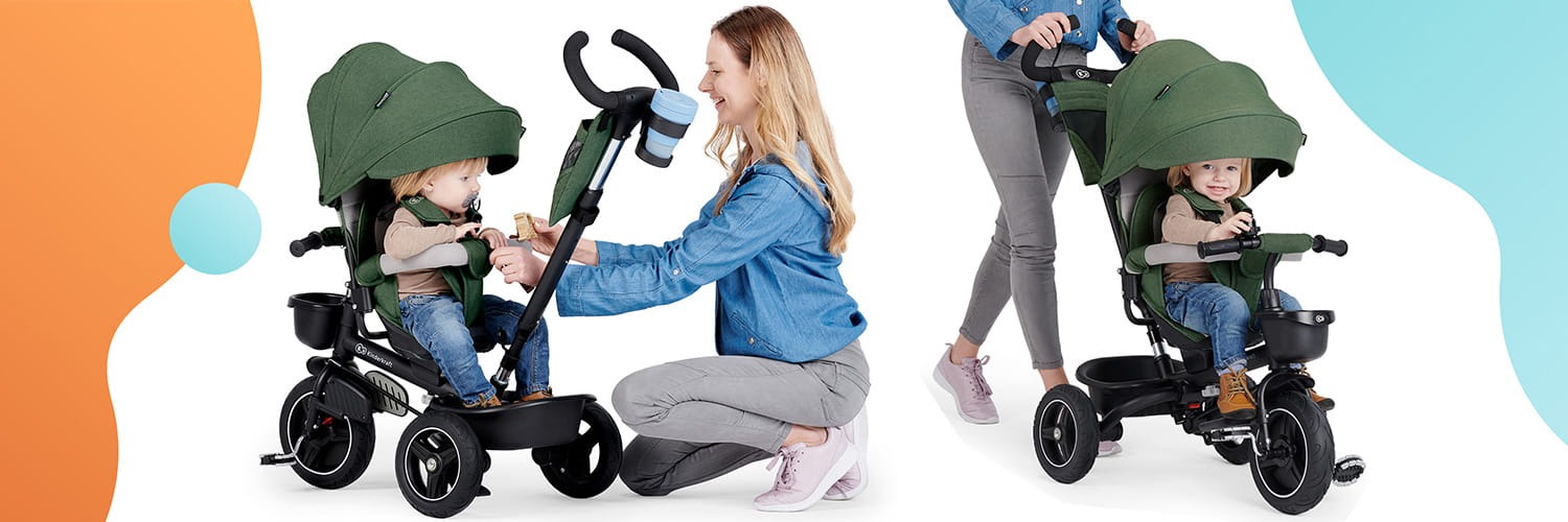 Детский трехколесный велосипед 5 в 1 Kinderkraft Spinstep