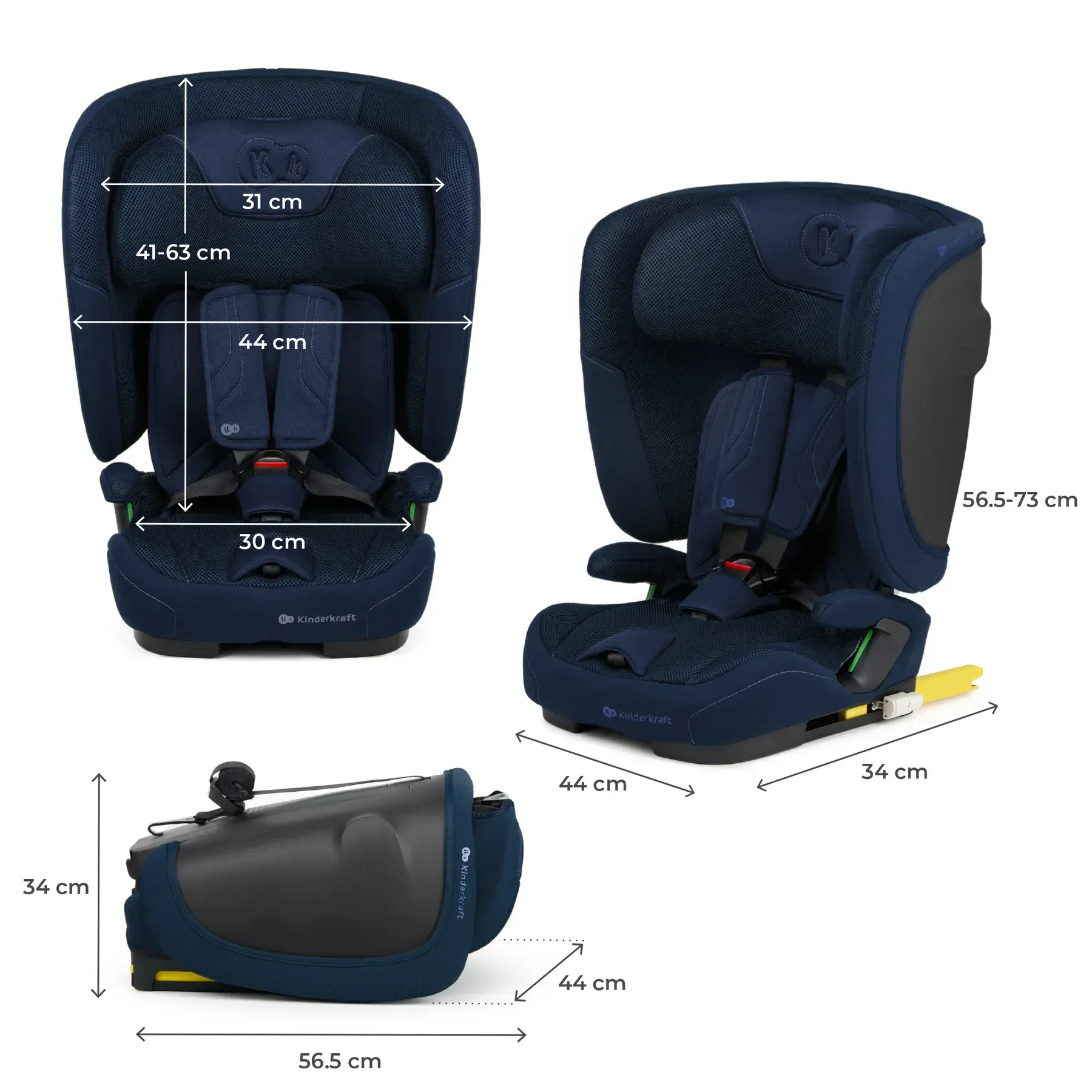 Автокресло Kinderkraft Fix2Go i-Size