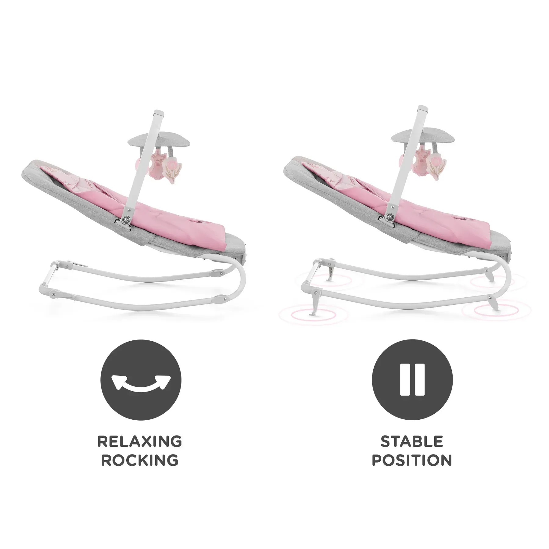 Шезлонг-качалка Kinderkraft Felio 2