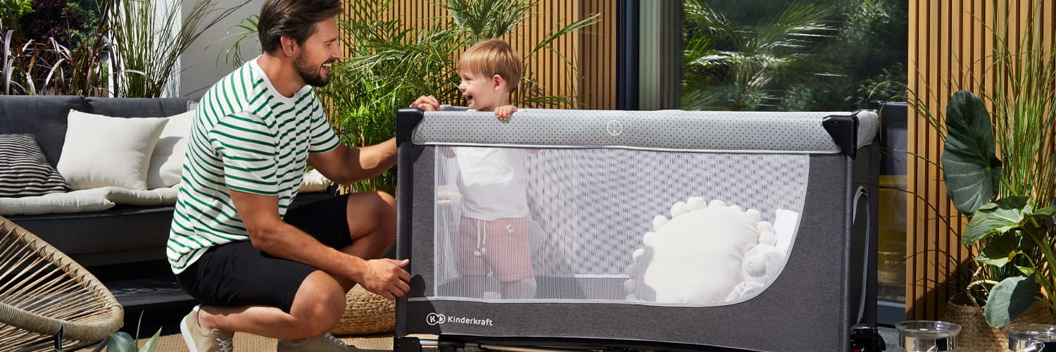Кровать-манеж с пеленатором Kinderkraft Leody