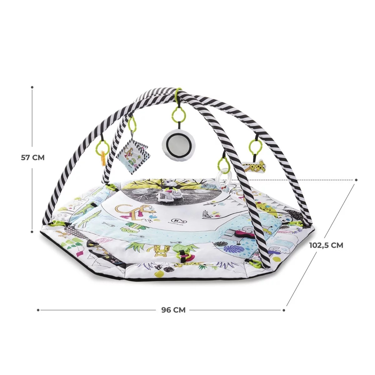 Развивающий коврик - сухой бассейн Kinderkraft SmartPlay