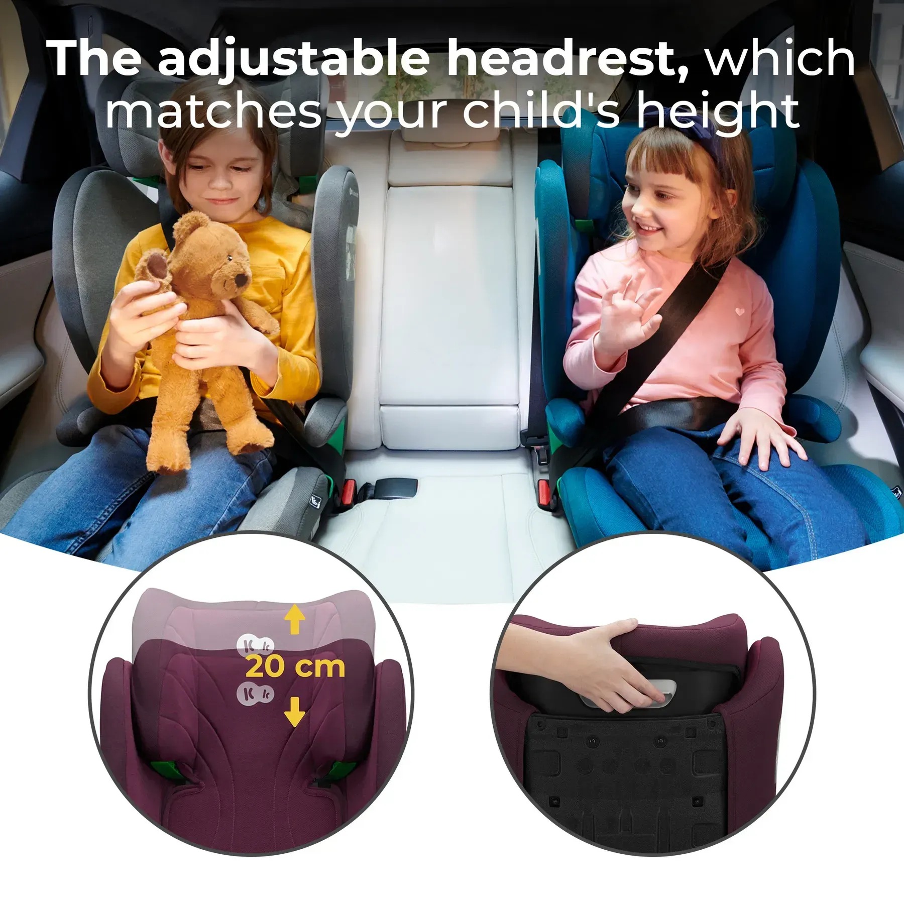 Детское автокресло Kinderkraft Junior Fix 2 i-Size