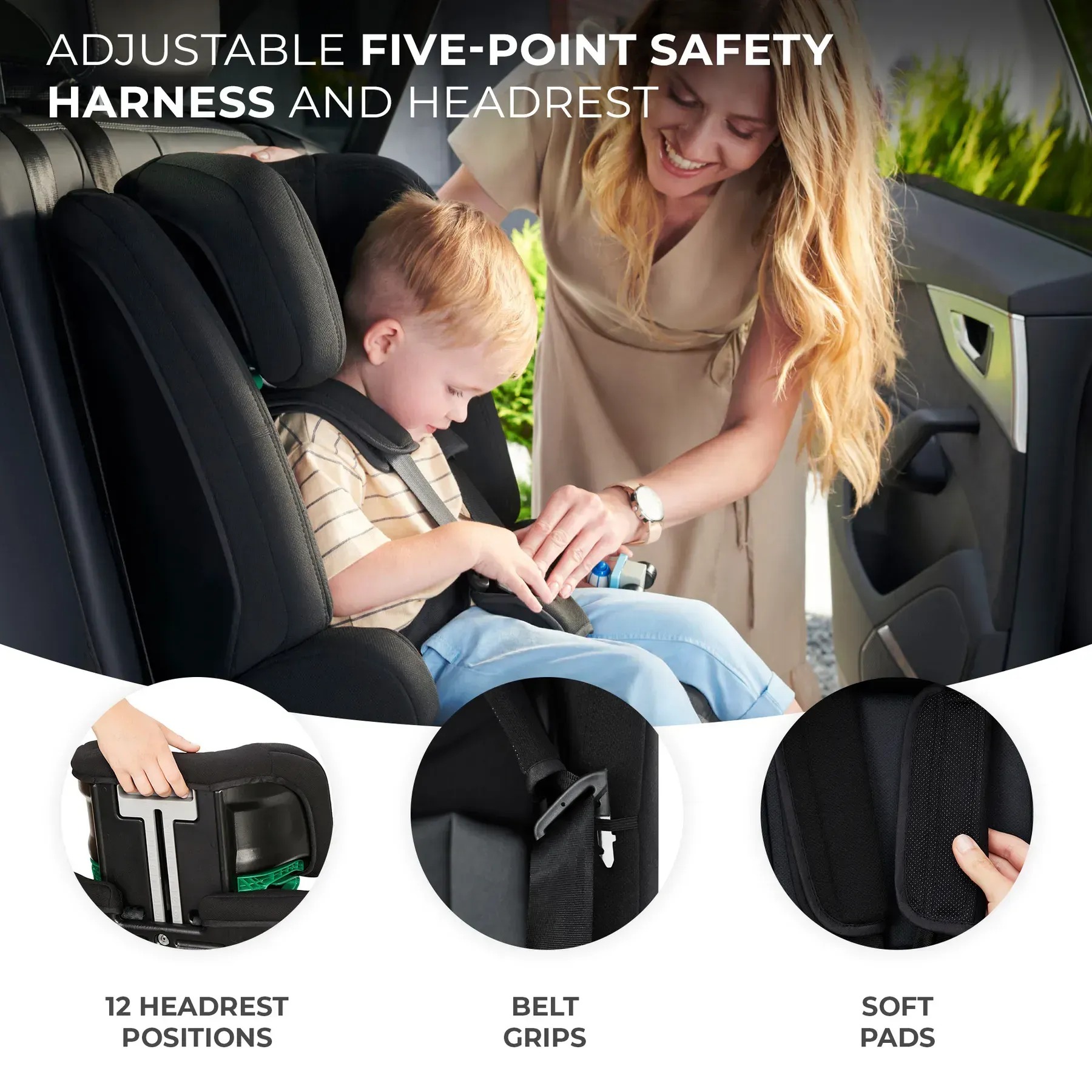 Детское автокресло Kinderkraft Safety Fix 2 i-Size
