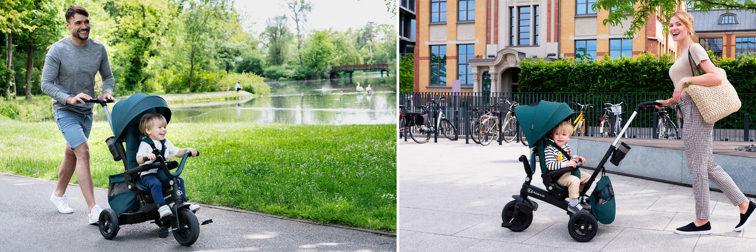 Детский 3-колесный велосипед 5 в 1 Kinderkraft EasyTwist