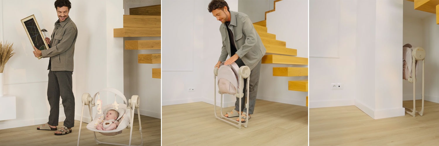 Кресло-качалка Kinderkraft Swingee