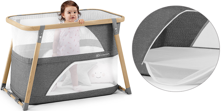 Манеж-кровать 4 в 1 Kinderkraft Sofi