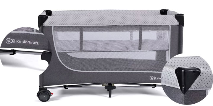 Кровать-манеж Kinderkraft Leody