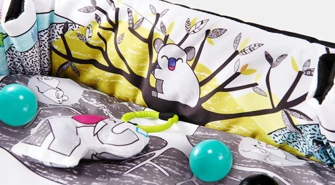 Развивающий коврик - сухой бассейн Kinderkraft SmartPlay