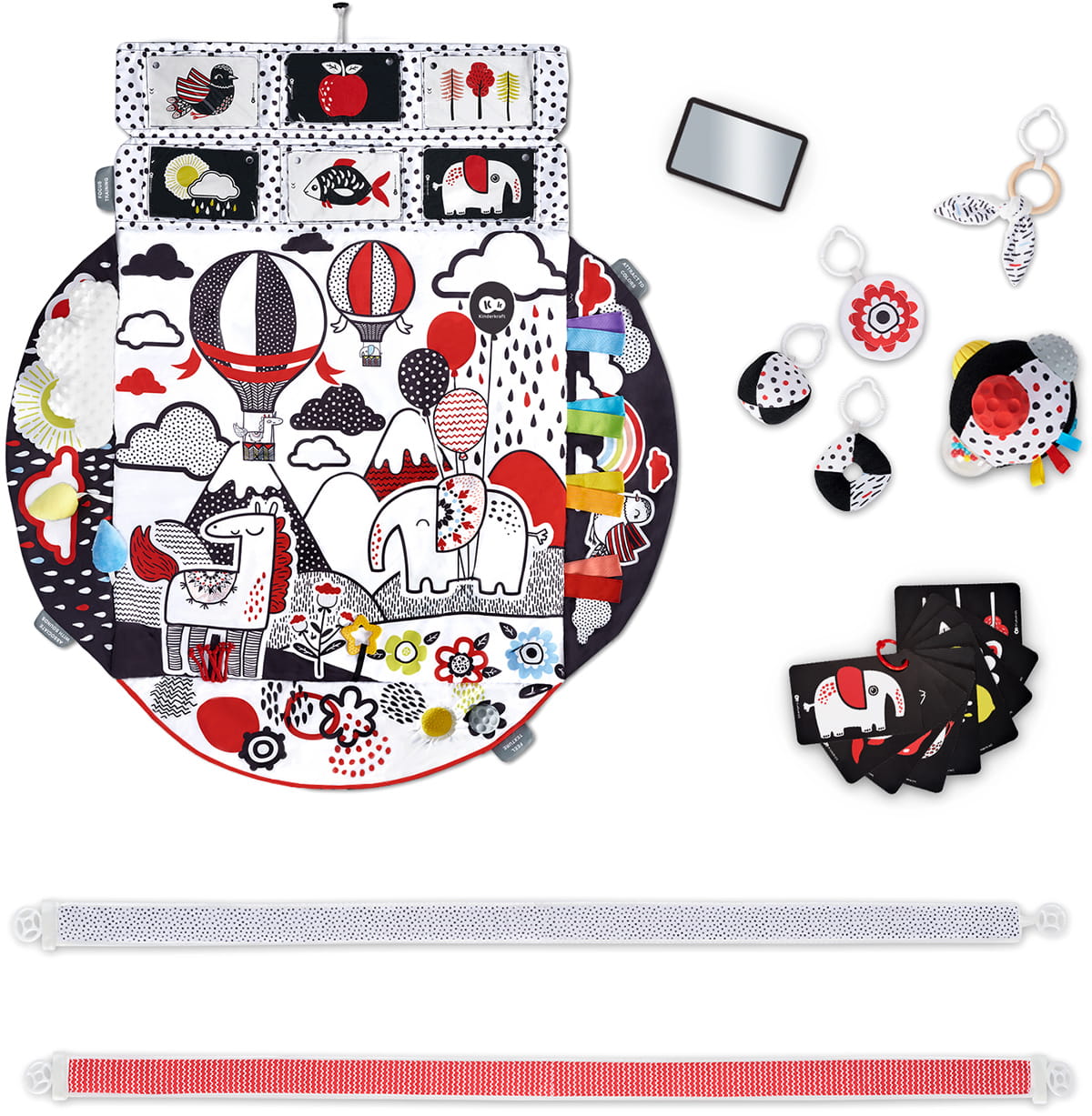 Развивающий сенсорный коврик Kinderkraft 4Smart