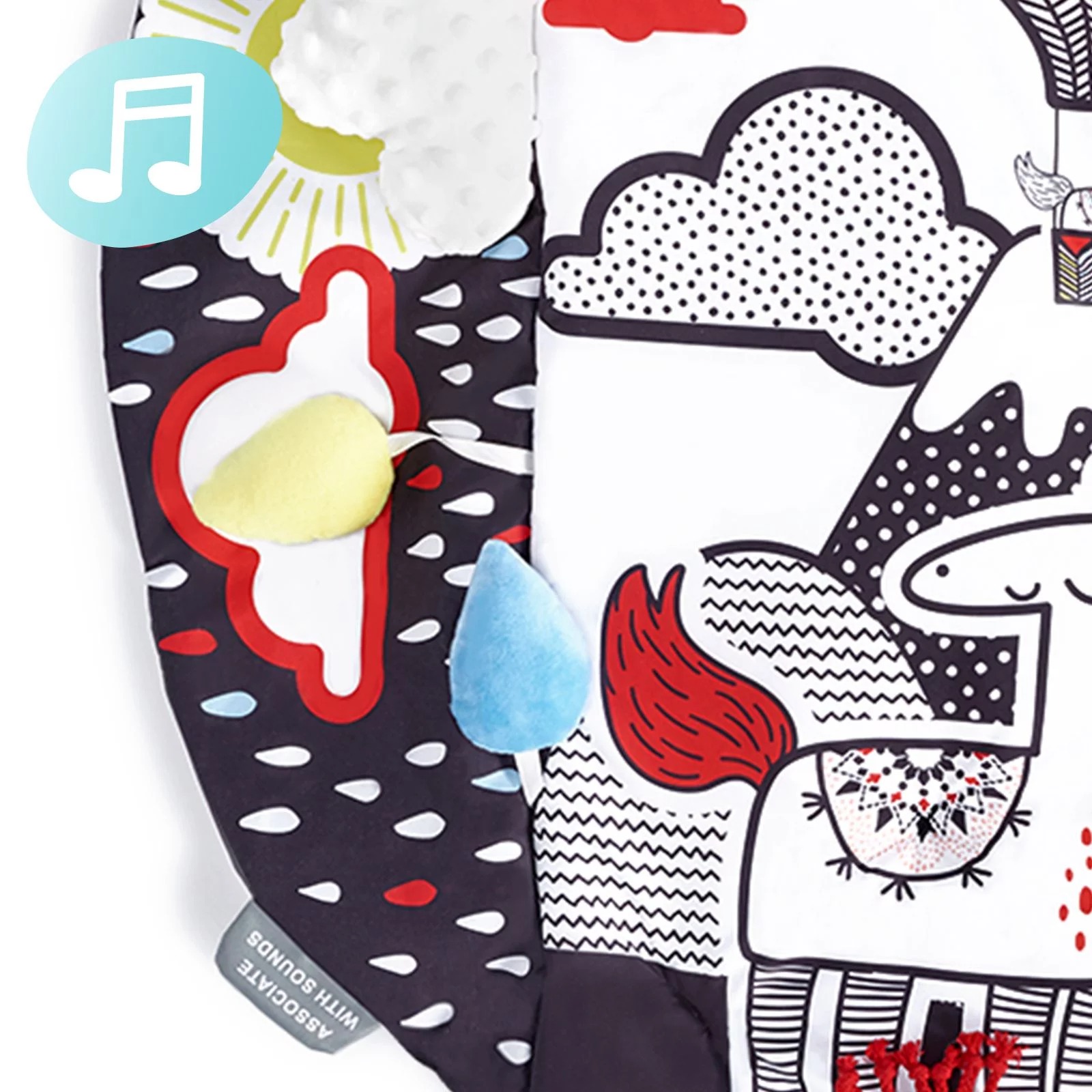 Развивающий сенсорный коврик Kinderkraft 4Smart