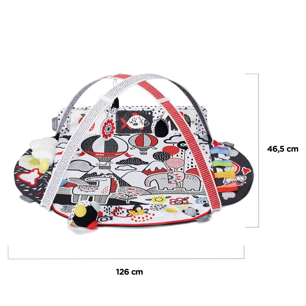 Развивающий сенсорный коврик Kinderkraft 4Smart