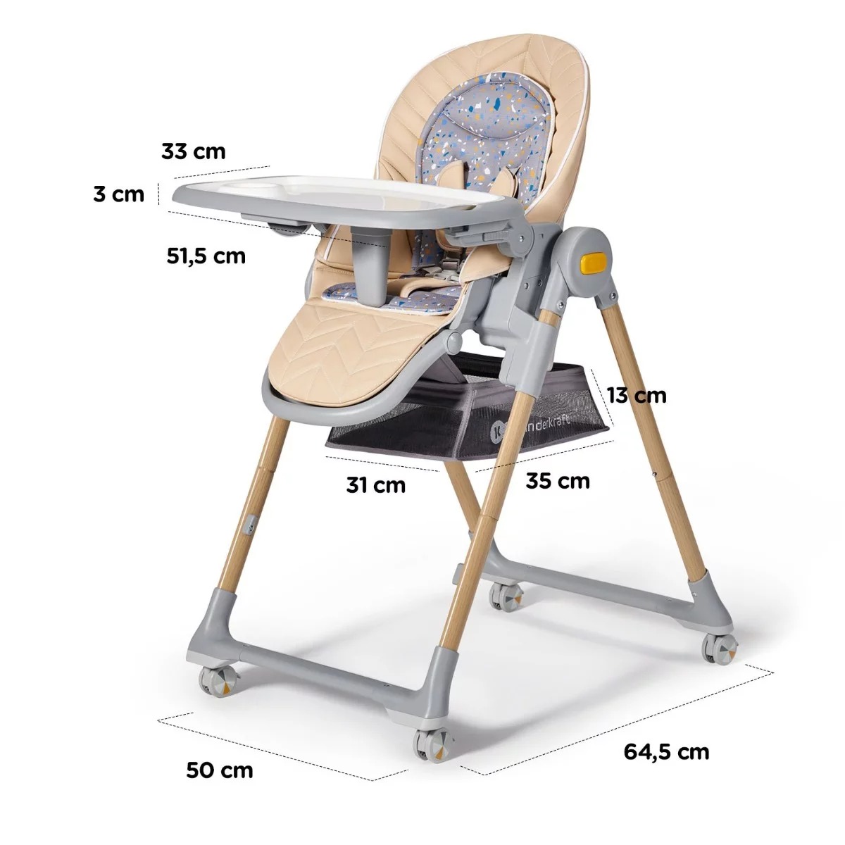 Стульчик для кормления 2 в 1 Kinderkraft Lastree