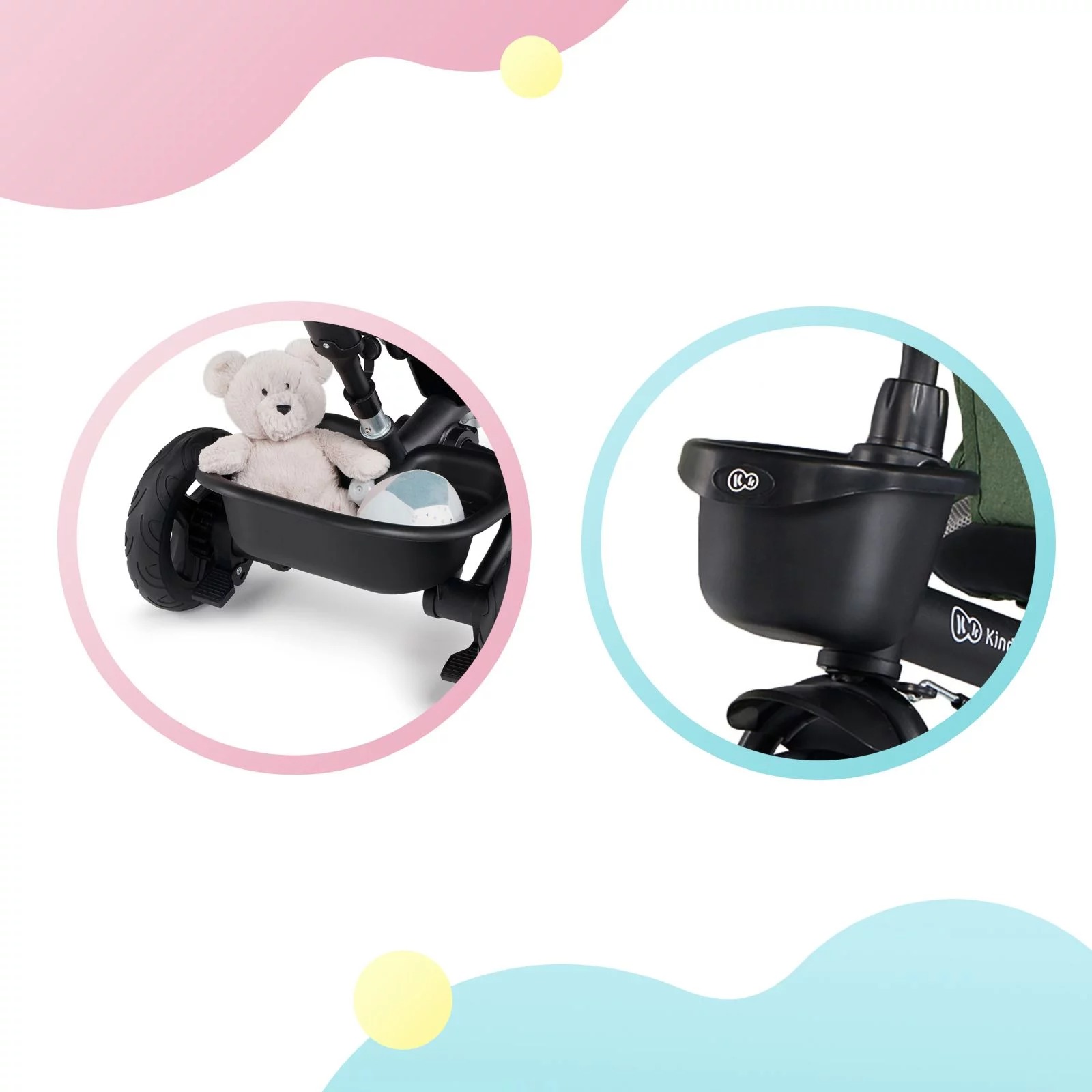 Детский трехколесный велосипед 5 в 1 Kinderkraft Spinstep