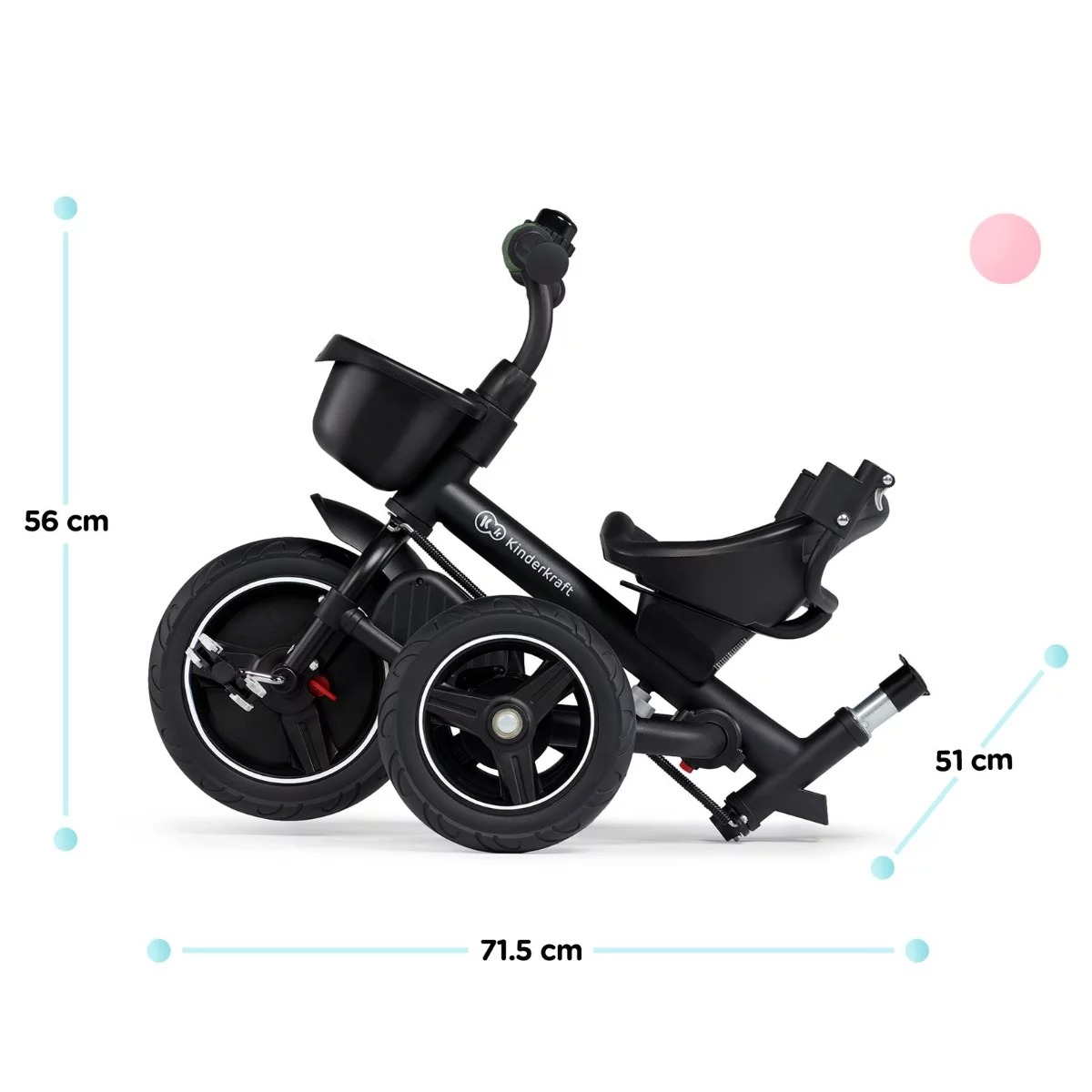 Детский трехколесный велосипед 5 в 1 Kinderkraft Spinstep