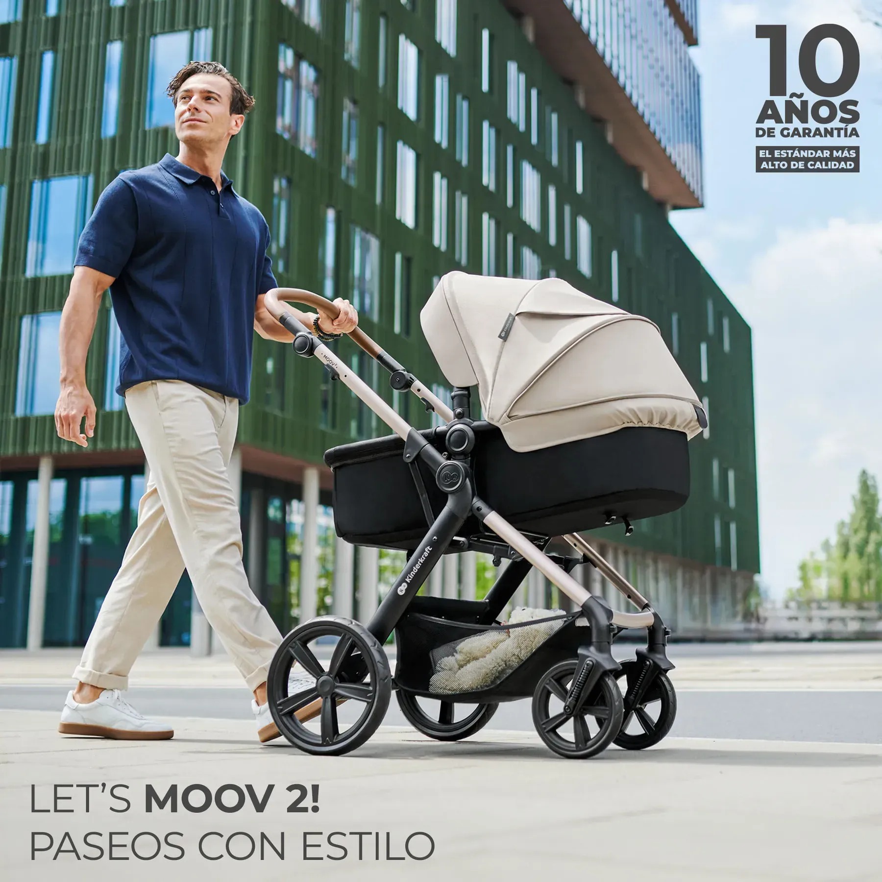 Универсальная коляска 3 в 1 Kinderkraft Moov 2 Air
