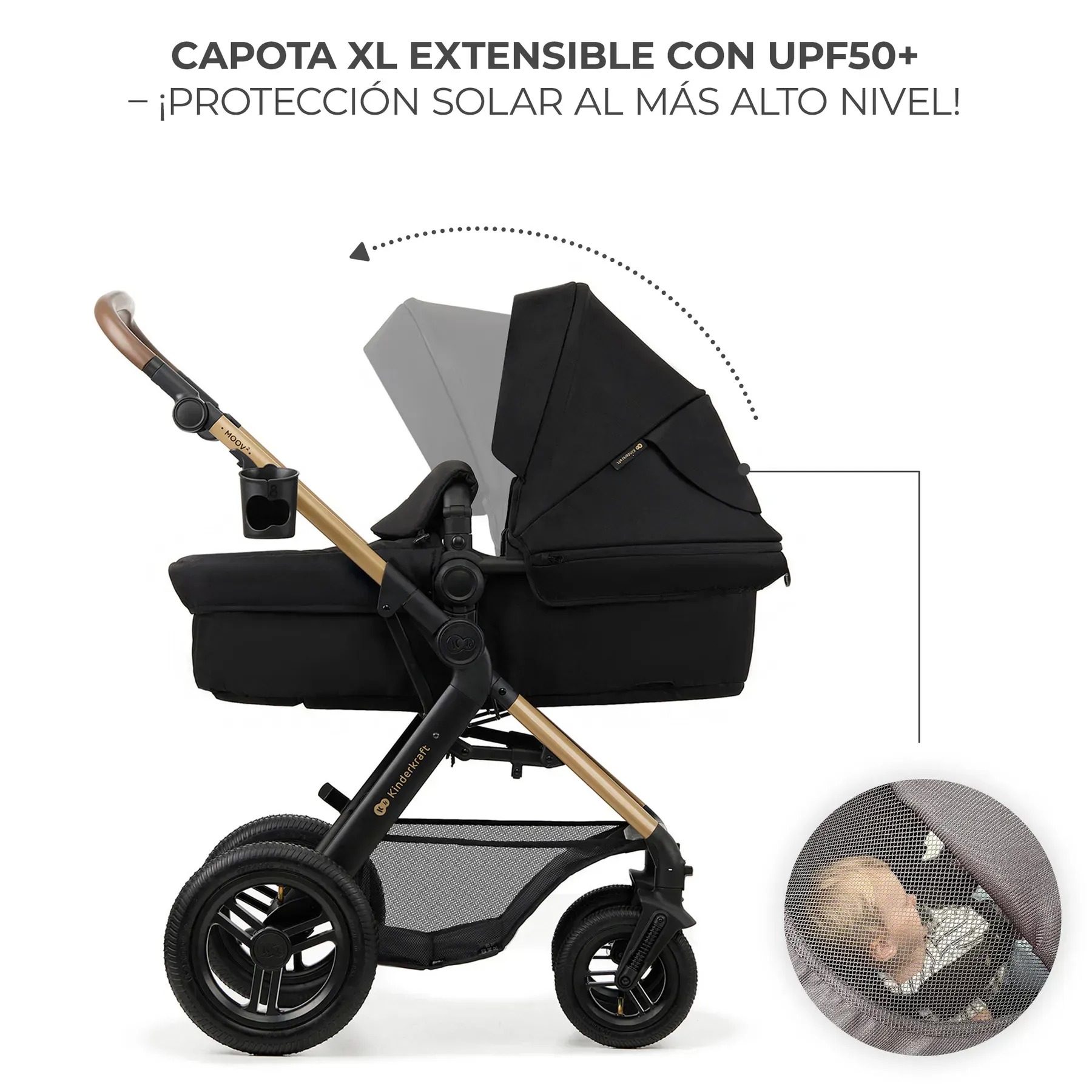 Универсальная коляска 3 в 1 Kinderkraft Moov 2 Air