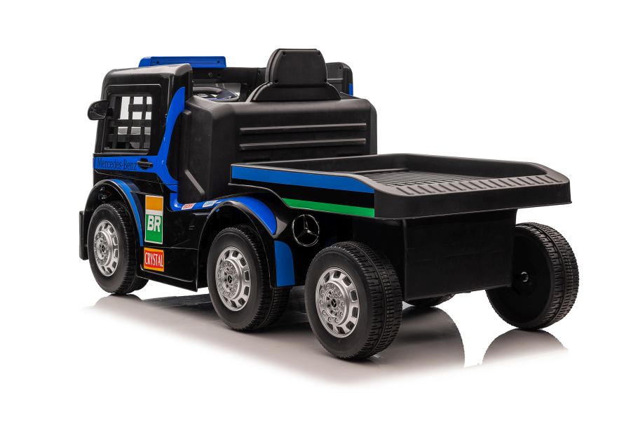 Электромобиль LeanToys Грузовик Mercedes XMX622B с прицепом LCD 2х12 В