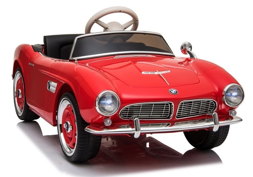 Электромобиль LeanToys BMW Retro лакированный 12 В