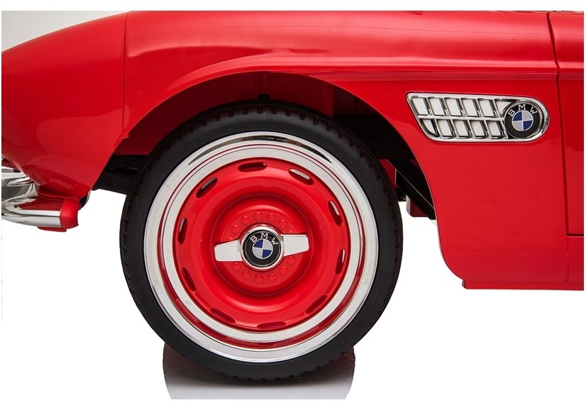 Электромобиль LeanToys BMW Retro лакированный 12 В