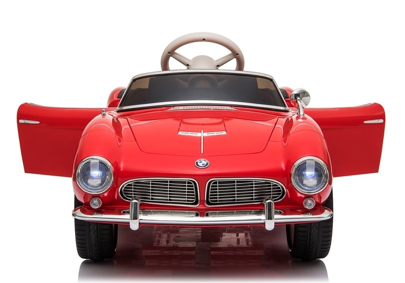 Электромобиль LeanToys BMW Retro лакированный 12 В