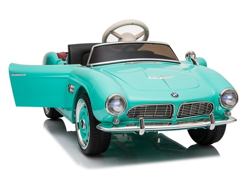 Электромобиль LeanToys BMW Retro лакированный 12 В