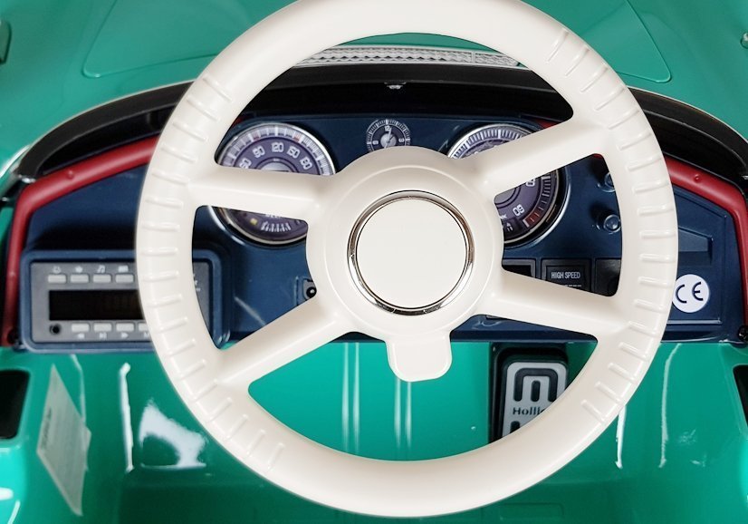 Электромобиль LeanToys BMW Retro лакированный 12 В