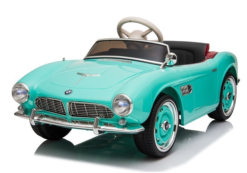 Электромобиль LeanToys BMW Retro лакированный 12 В