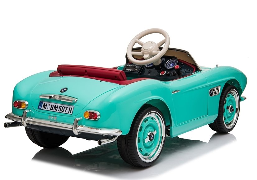 Электромобиль LeanToys BMW Retro лакированный 12 В