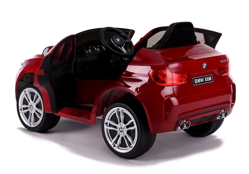 Электромобиль LeanToys BMW X6 лакированный 2х6 В
