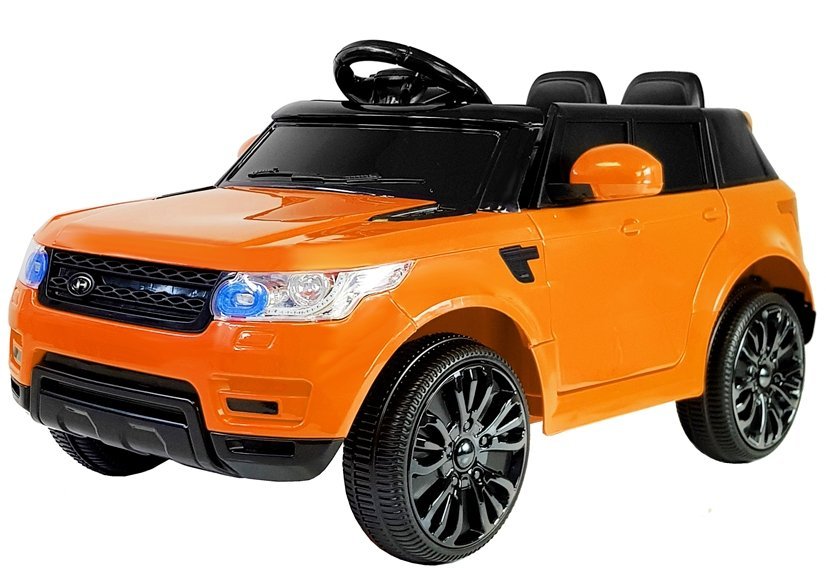 Детский электромобиль LeanToys HL1638 Range Rover 2х6 В (FM-радио, USB, SD, MP3-вход, сиденье пластик)