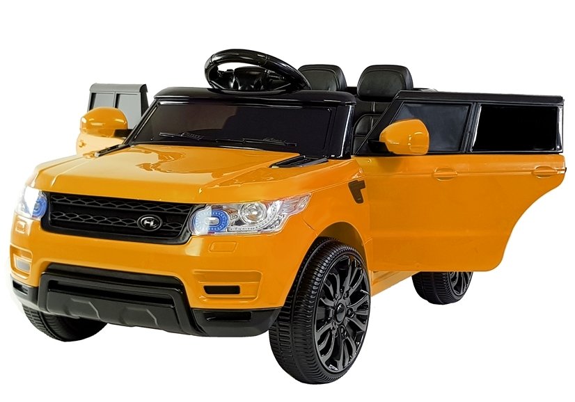 Детский электромобиль LeanToys HL1638 Range Rover 2х6 В (FM-радио, USB, SD, MP3-вход, сиденье пластик)