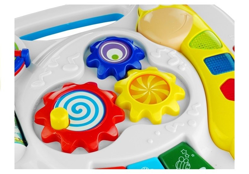 Интерактивный игровой стол-пианино LeanToys Жираф, 771 (5904665996195)