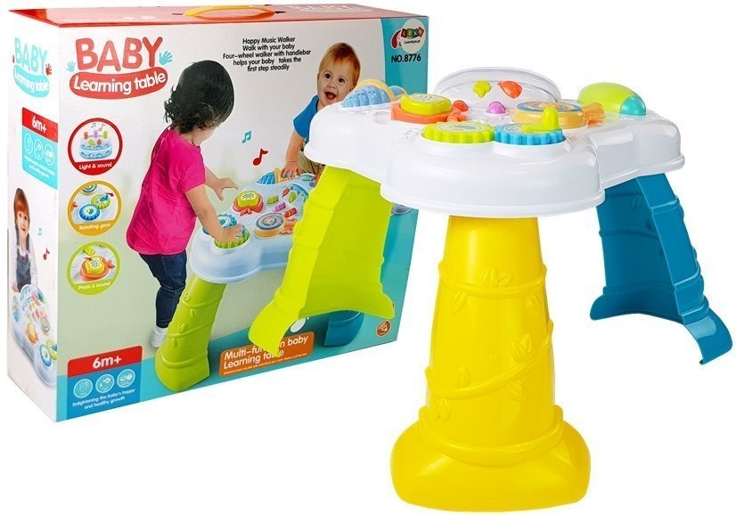 Интерактивный музыкальный игровой стол LeanToys День рождения, 6786 (1818912540571)