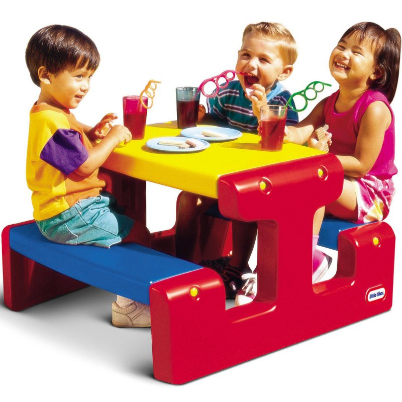 Детский столик для пикника Little Tikes для 4 детей