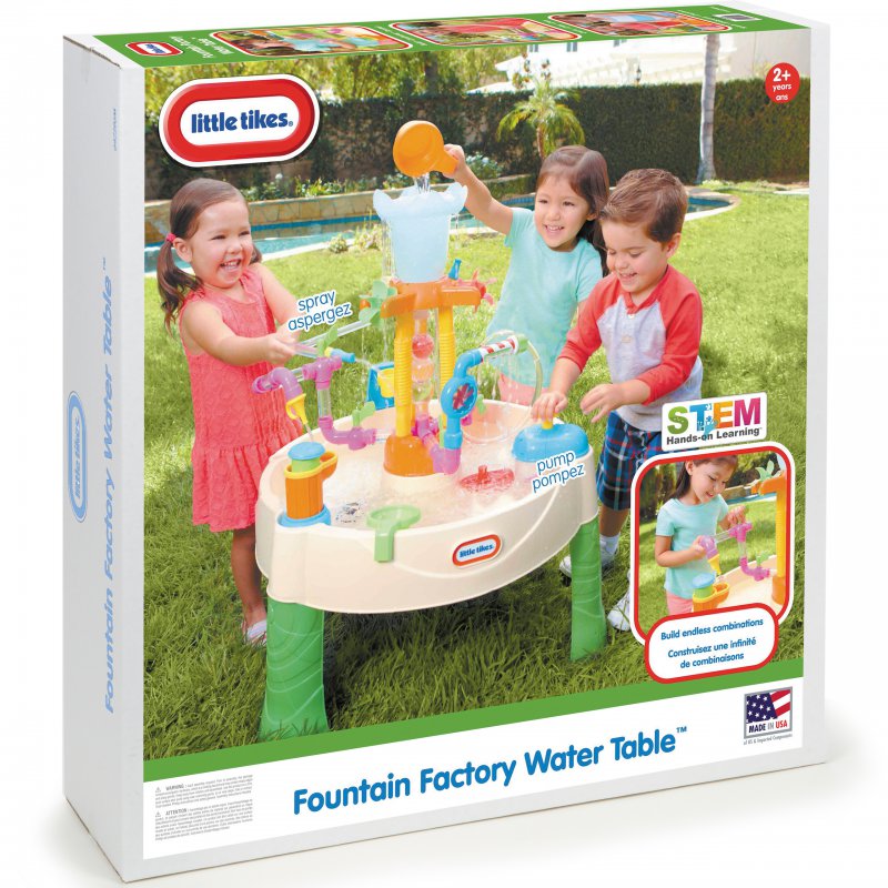 Водный игровой стол Little Tikes Фабрика фонтанов, 642296E3